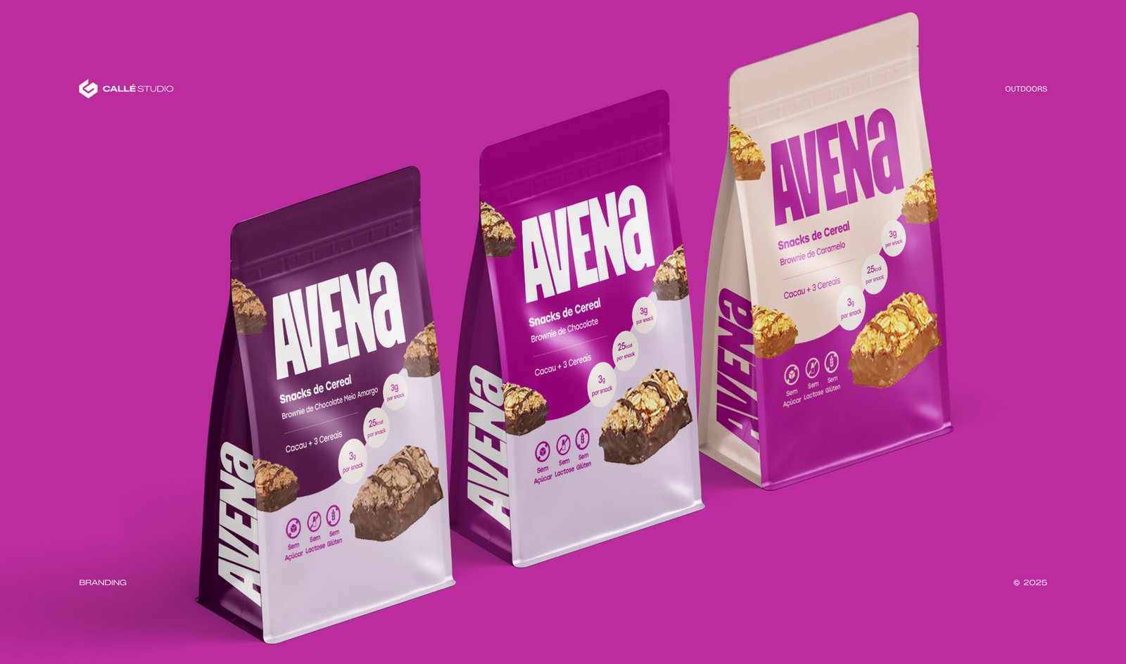 Case Avena: identidade visual e aplicações da marca