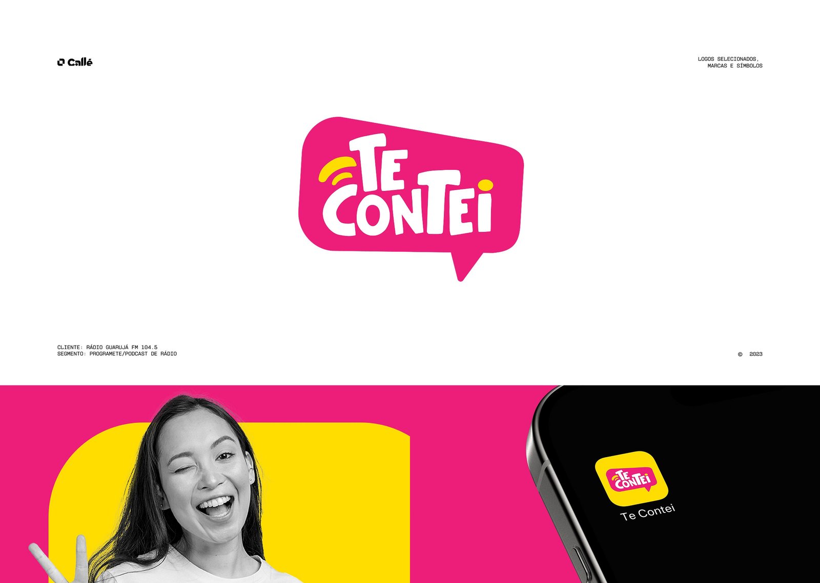 Logotipo 7: marca desenvolvida pela Callé Studio