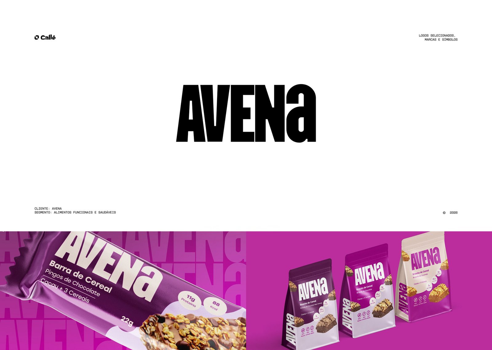 Logotipo 3: marca desenvolvida pela Callé Studio