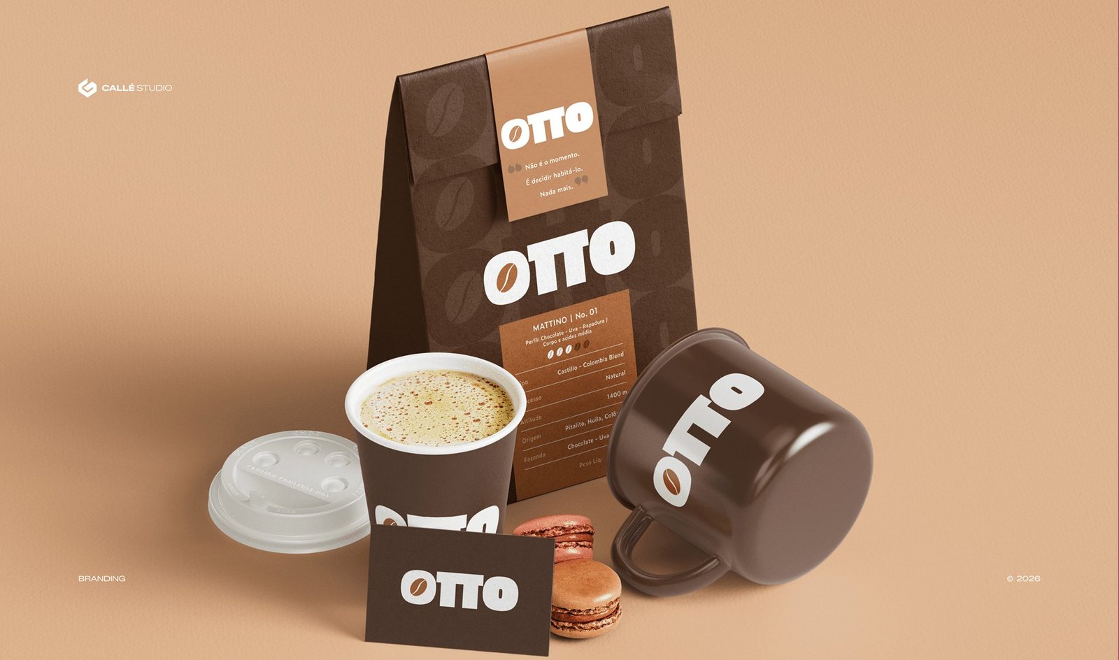 Identidade visual e aplicações da marca OTTO, imagem 8