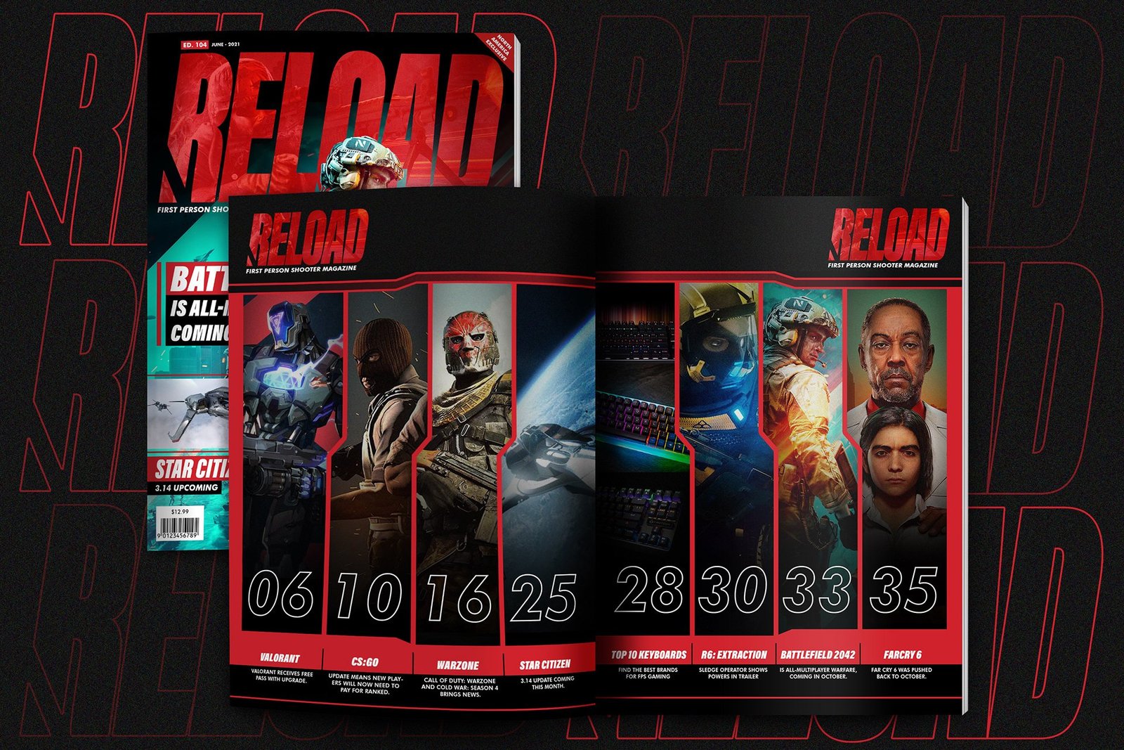 Projeto de marca e aplicações Reload, imagem 3