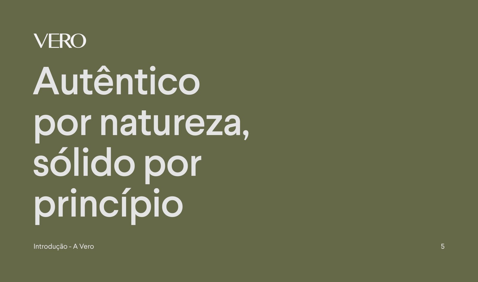 Identidade visual e aplicações da marca Vero, imagem 5